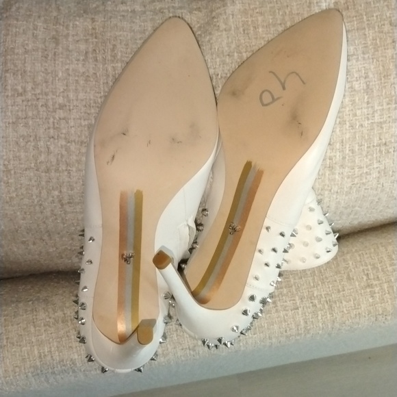 Sam Edelman Stud Ankle Boots Heels - Picture 7 of 7